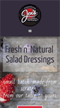 Mobile Screenshot of jensdressings.com